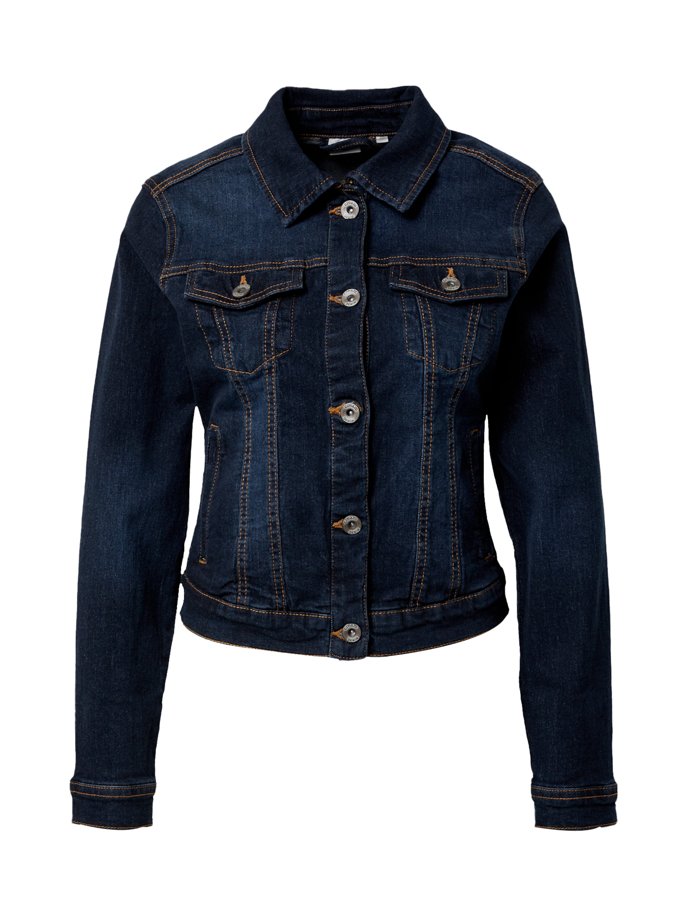 Cream Φθινοπωρινό και ανοιξιάτικο μπουφάν 'Lisa' σε μπλε: μπροστά