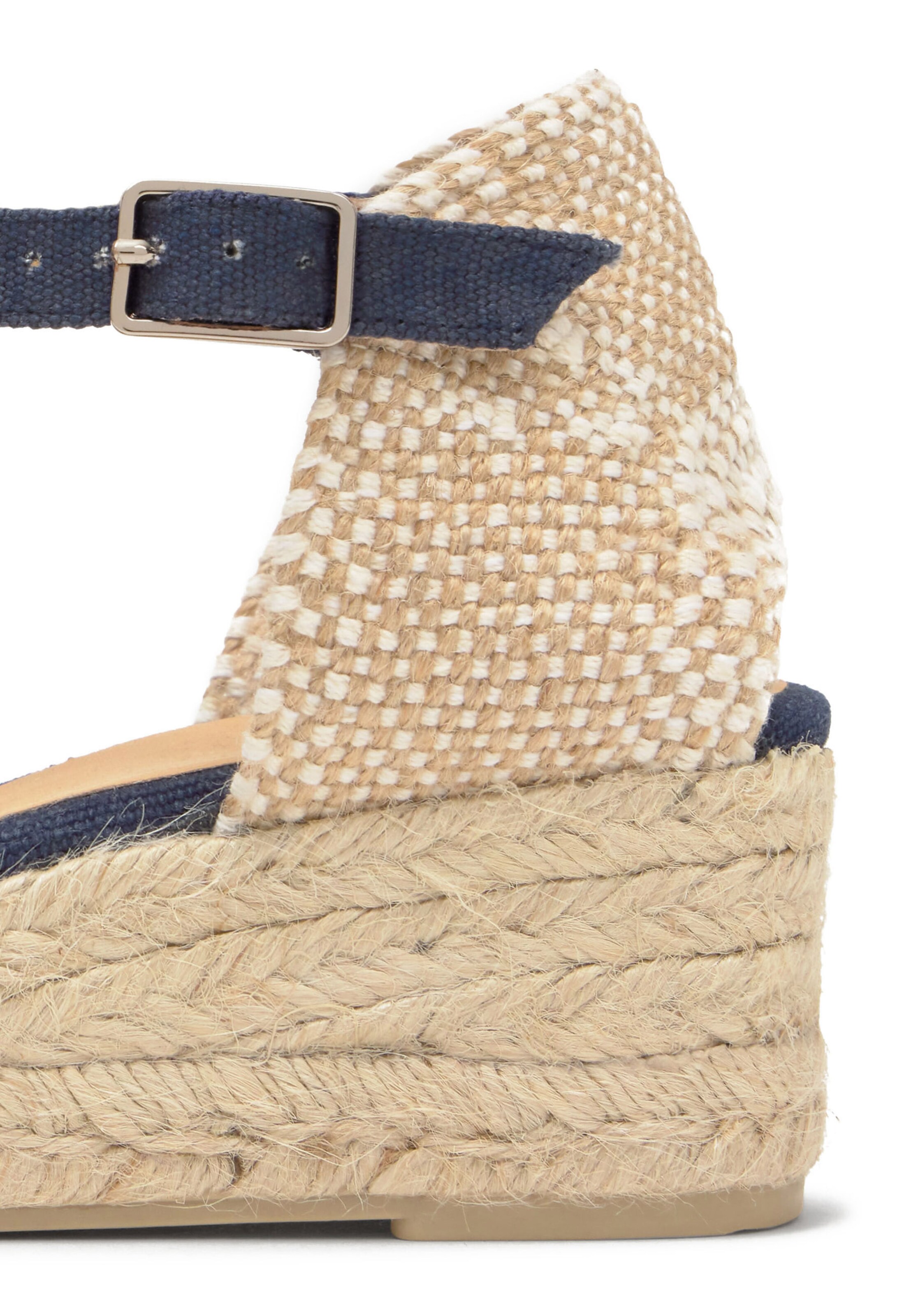 Espadrillas ' CAROL ' di Castañer in blu: lato
