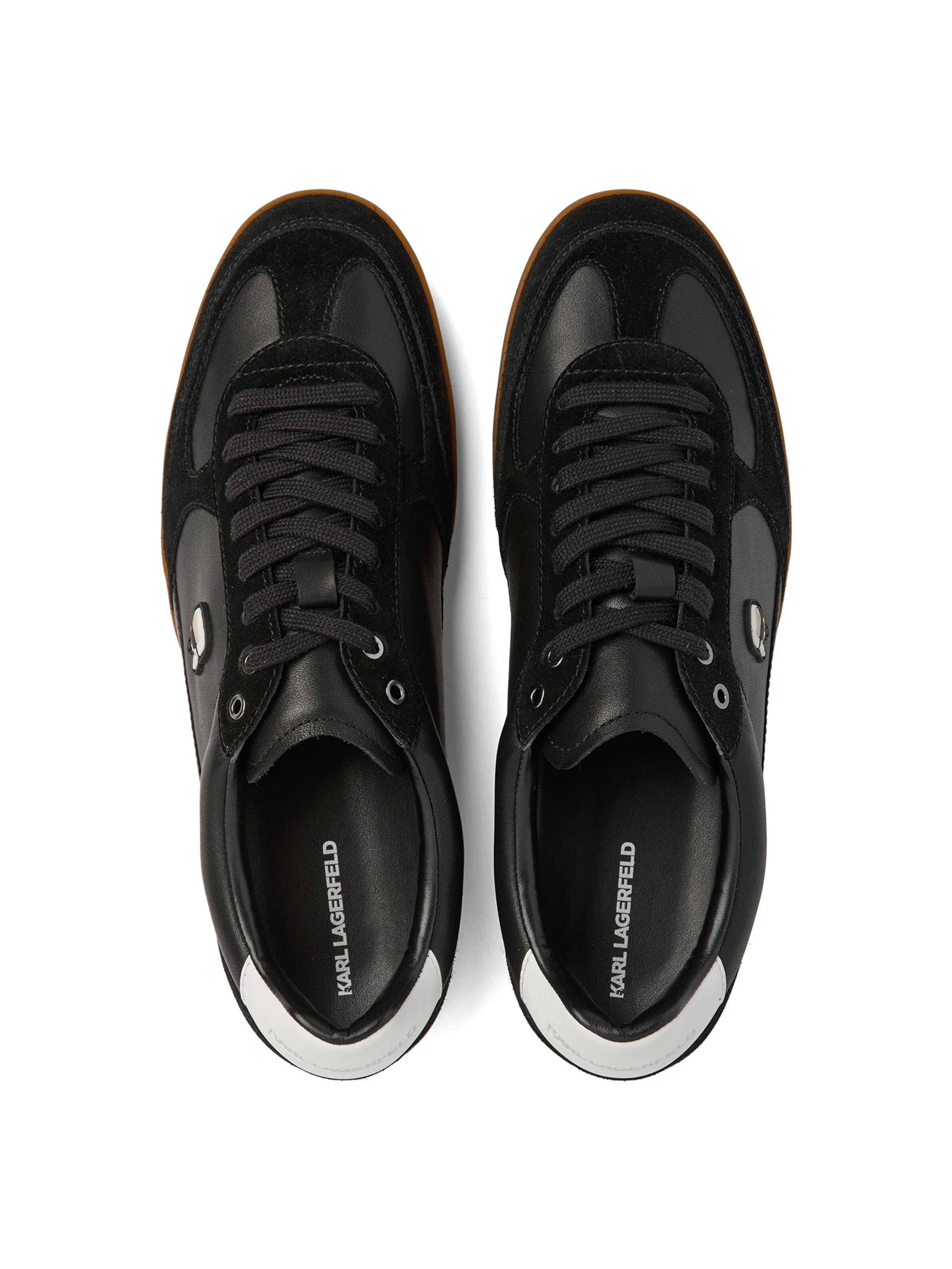 Karl Lagerfeld Matalavartiset tennarit ' Ikon NFT Kandidate Sneakers ' värissä musta