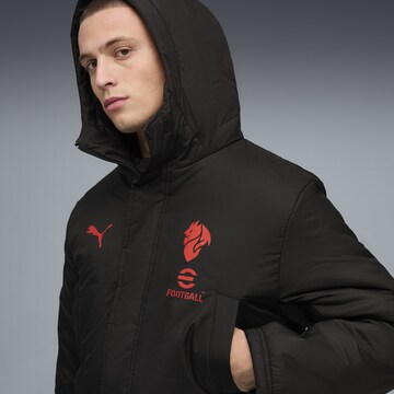 PUMA Sports jacket 'AC Milan' in Black