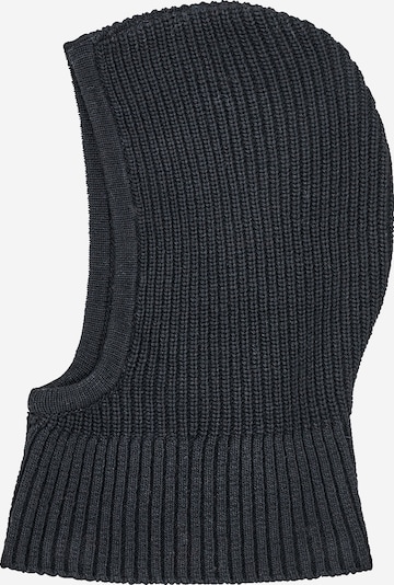EDITED Bonnet 'Olive' en noir, Vue avec produit