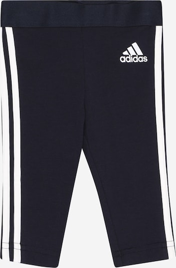 ADIDAS PERFORMANCE Workout Pants in Navy / White, Item view