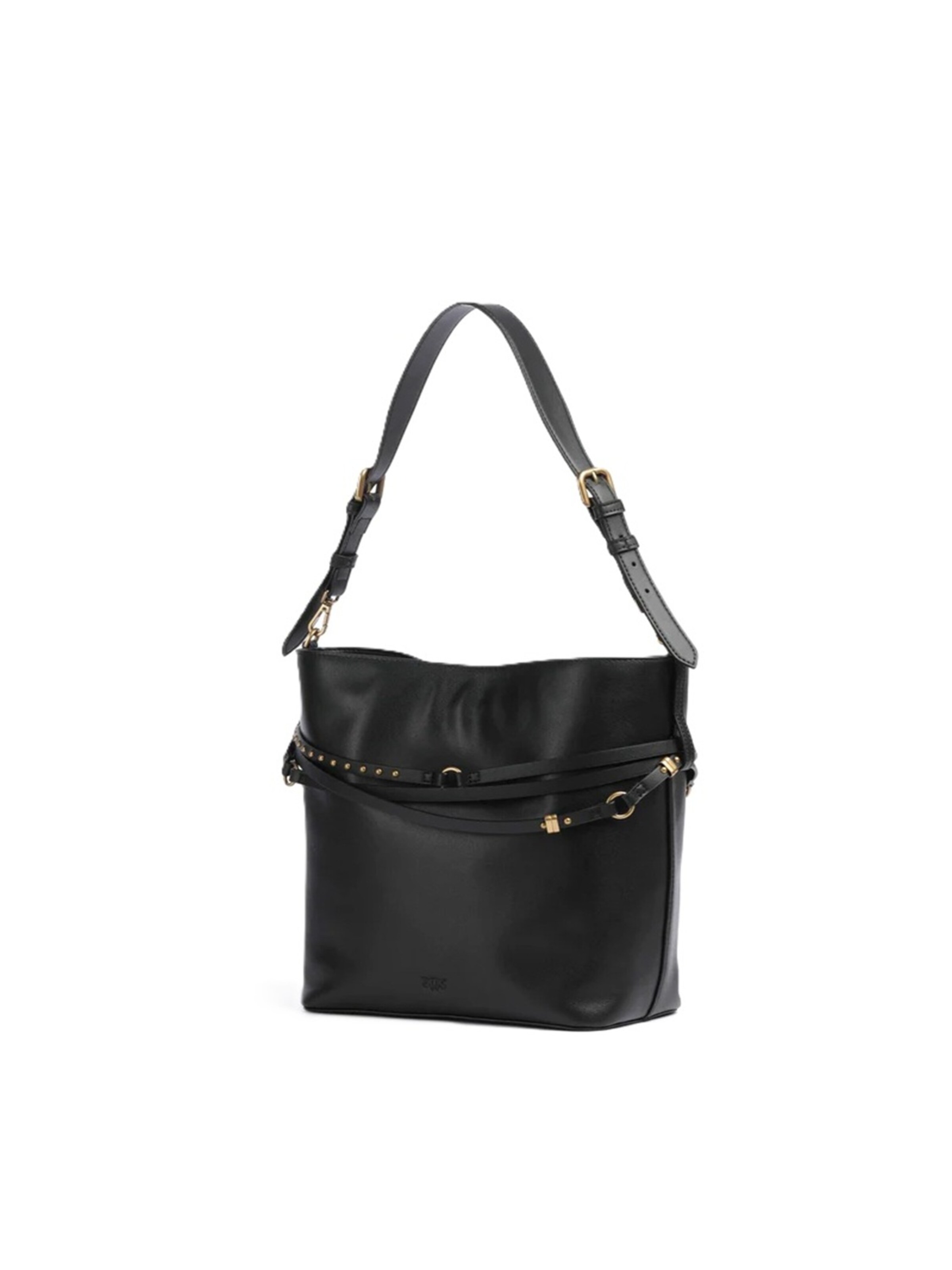 Borsa a spalla '106339 A0QO' di PINKO in nero