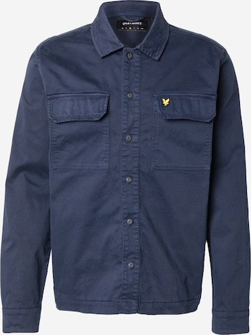 Lyle & ScottRegular Fit Košulja - plava boja: prednji dio