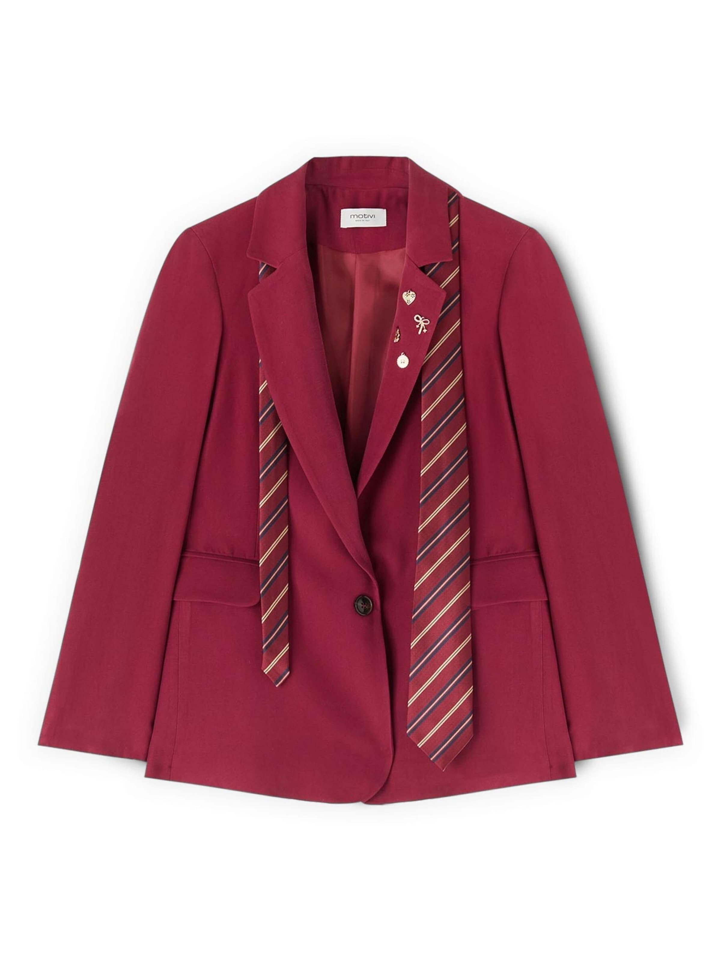 MOTIVI Tussenjas in Rood: voorkant