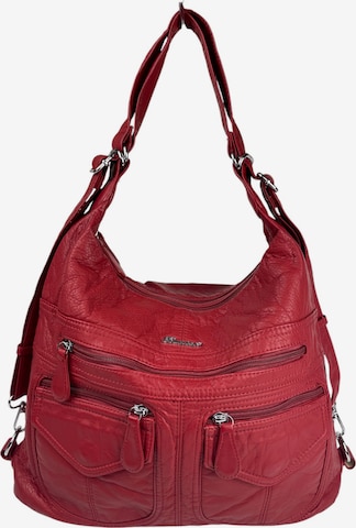 Zaino '2in1 Rucksacktasche' di Kumixi in rosso: frontale