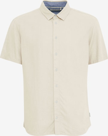 BLEND Regular Fit Hemd 'Bobby' in Beige: Vorderseite