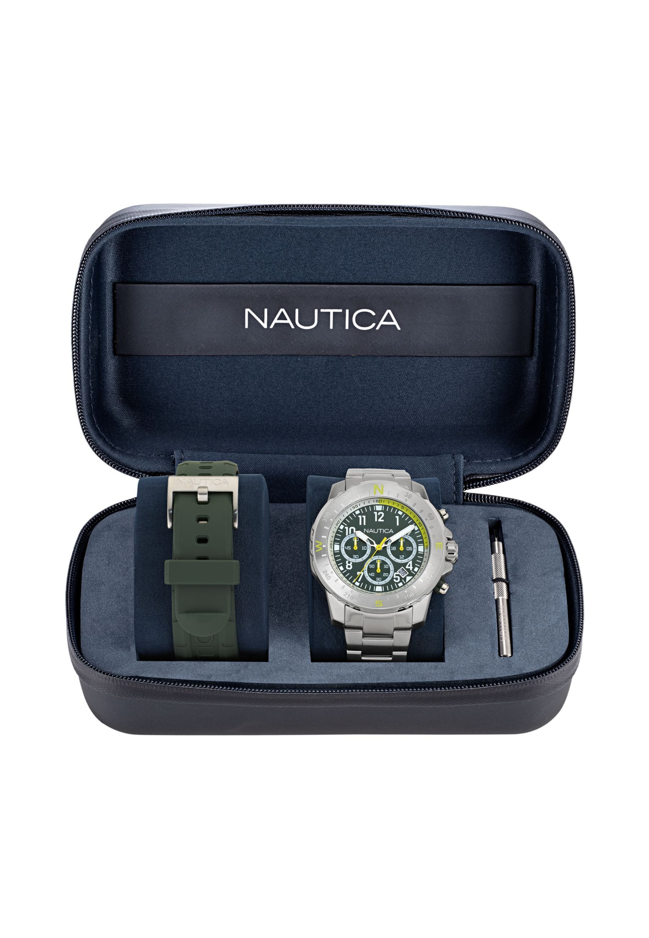 Orologio analogico ' RIDING SAIL ' di NAUTICA in argento