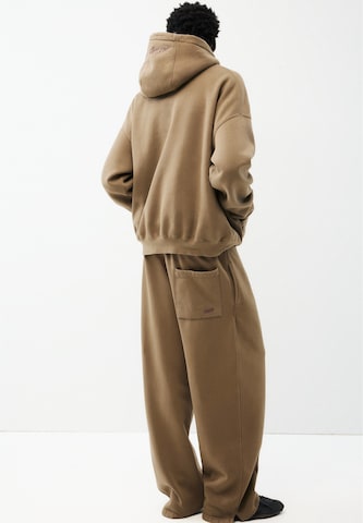 Pull&Bear Baggy Byxa 'STWD' i brun