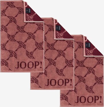 JOOP! Handdoek in Rood: voorkant