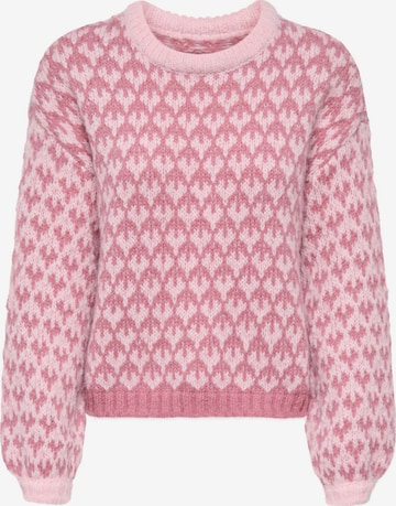 Pullover di ONLY in rosa: frontale