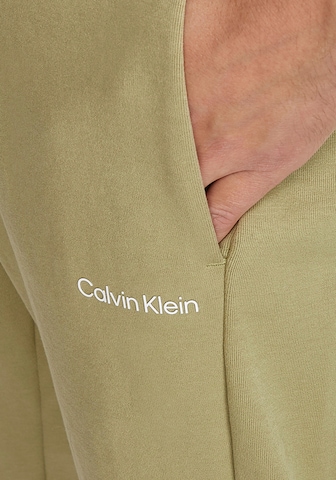 Calvin Klein Tapered Pants in Green