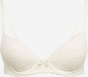 ETAM Push-up Bra 'PANAMA' in White: front