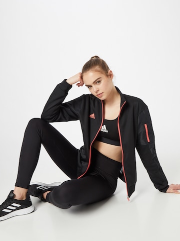 ADIDAS SPORTSWEAR Sports jacket 'Tiro' in Black