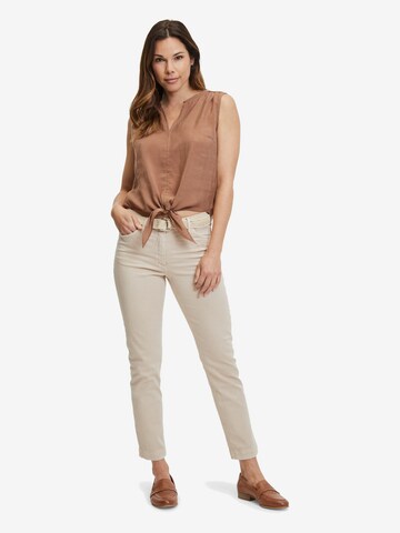 Betty Barclay Slimfit Jeans in Beige