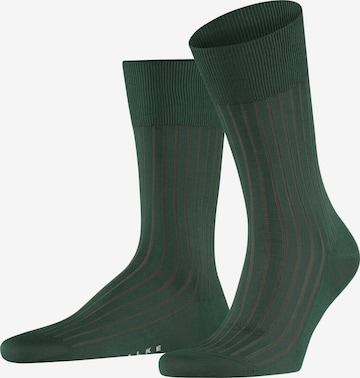 FALKE Socken 'Shadow' in Grün: Vorderseite