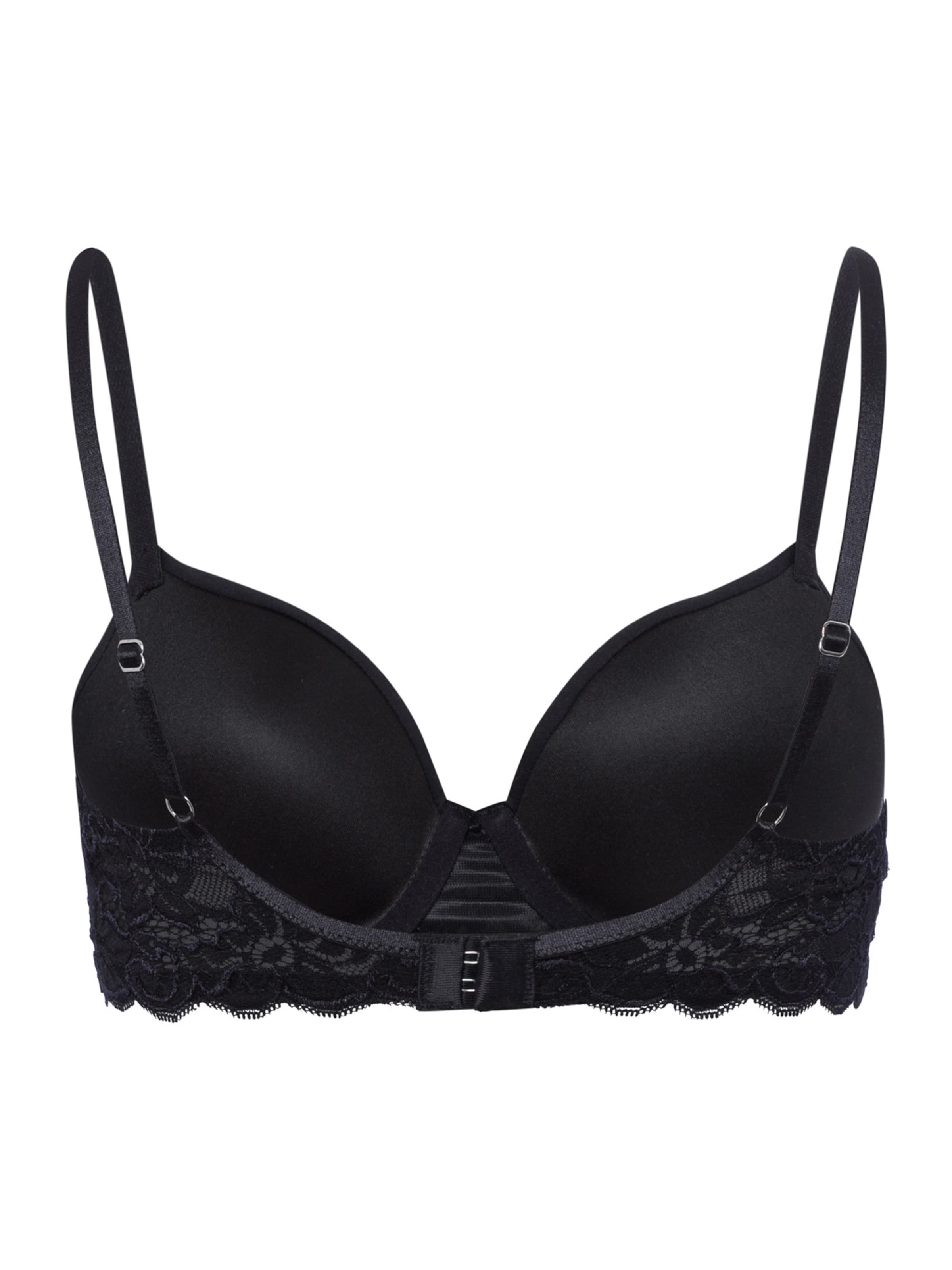 Hanro Balconette BH 'Moments' in Schwarz