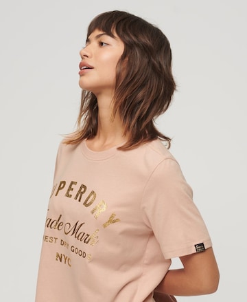 T-shirt Superdry en rose