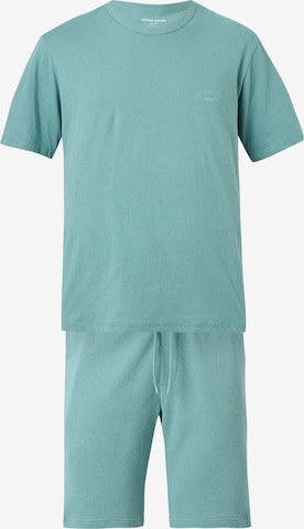 JACK & JONESJogging komplet 'JJCOLLEGE' - zelena boja: prednji dio