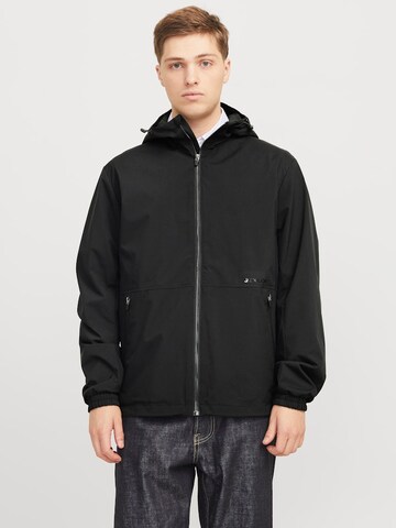JACK & JONES Between-Season Jacket 'JJEUrban' in Black: front
