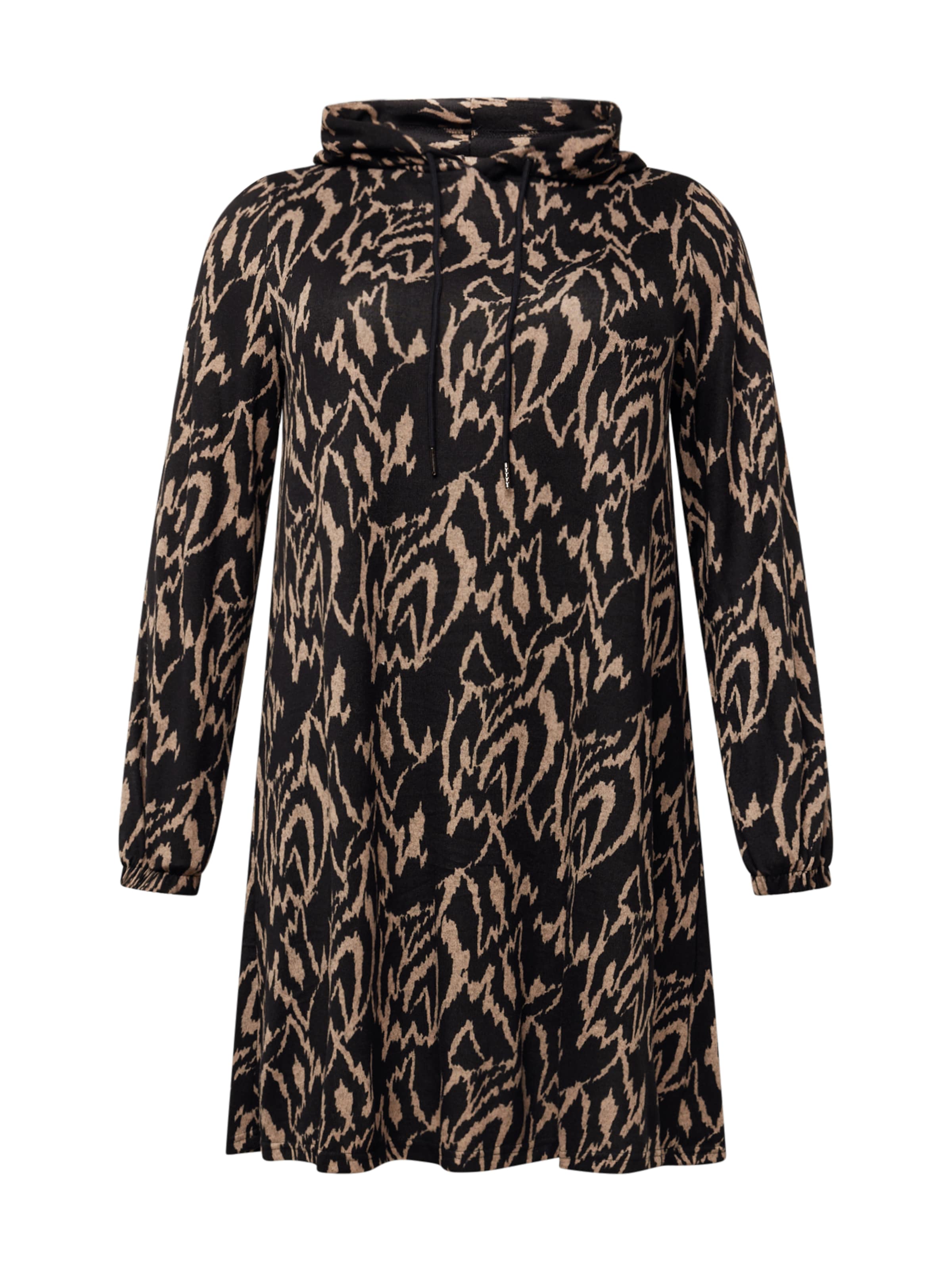 ONLY Carmakoma - Vestido 'ALBA' en negro: frente