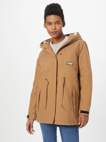 VANS Jacke 'COASTAL' in Braun: Vorderseite