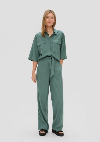 s.Oliver Wide leg Broek in Groen