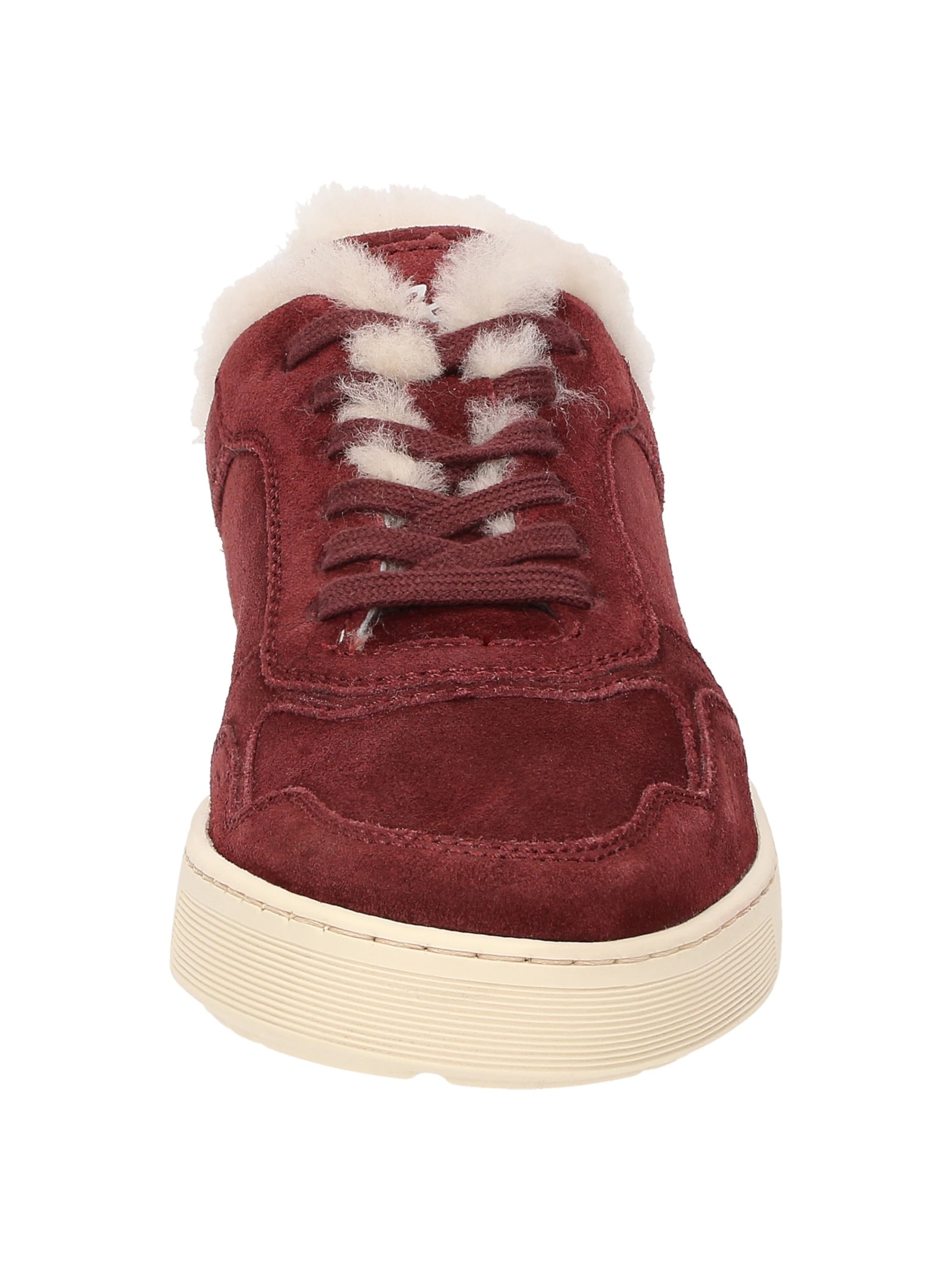 Baskets basses ' Maites sneak 007-LF ' SIOUX en rouge