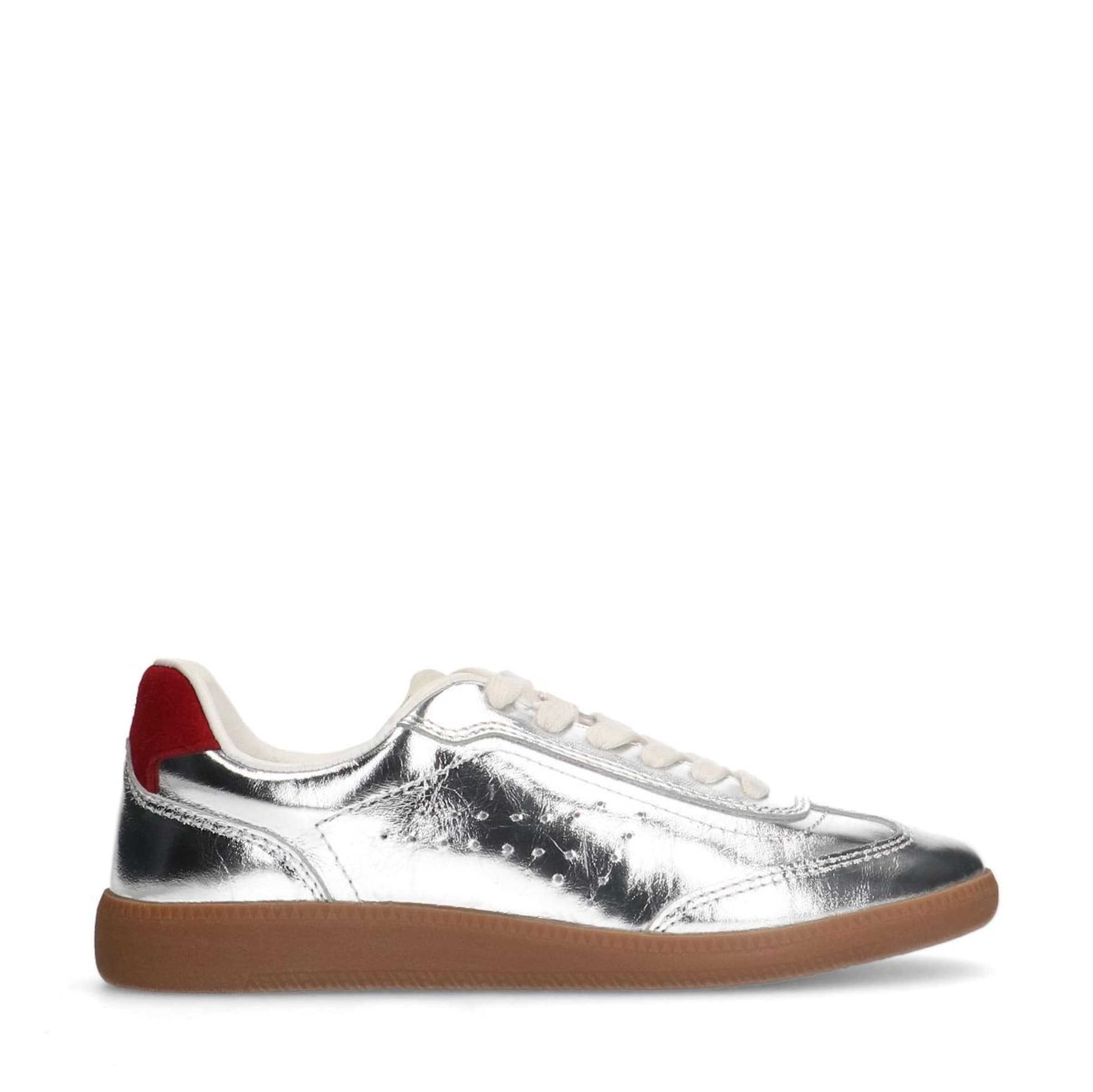 Baskets basses SACHA en argent