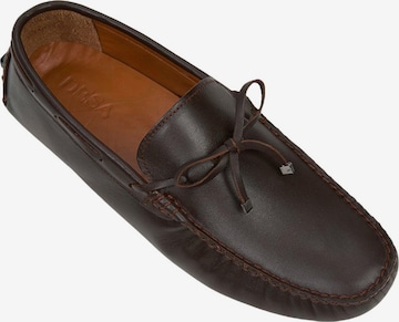 Desa Moccasins 'Slipper' in Brown: front