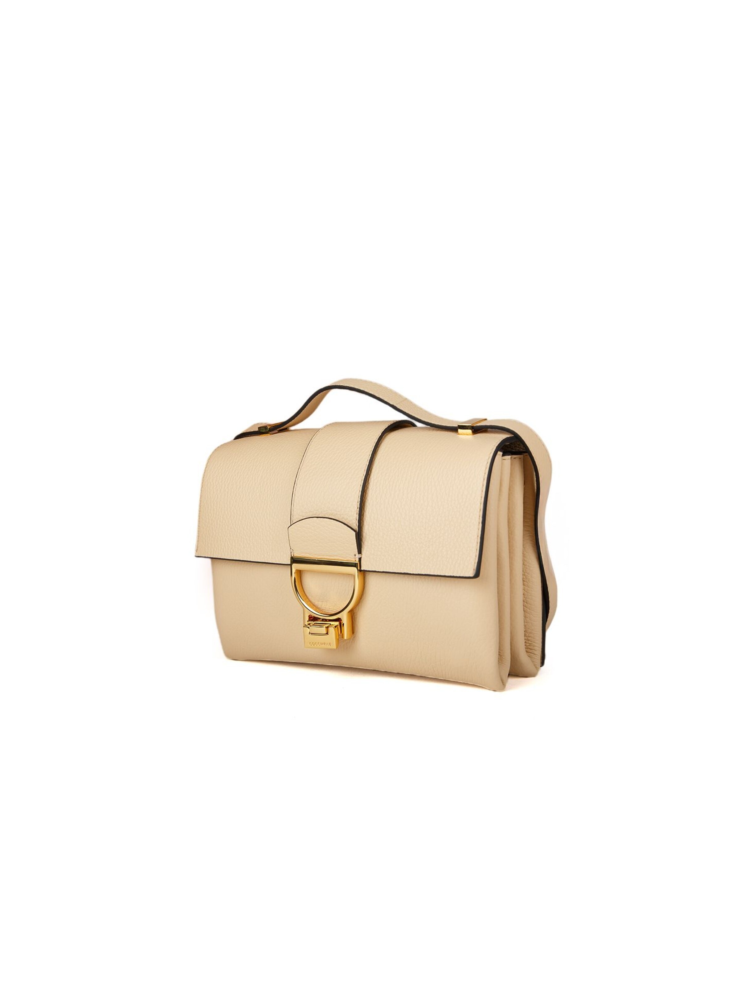 Coccinelle - Bolso de hombro 'Arlettis Handbag Grained Leather' en amarillo