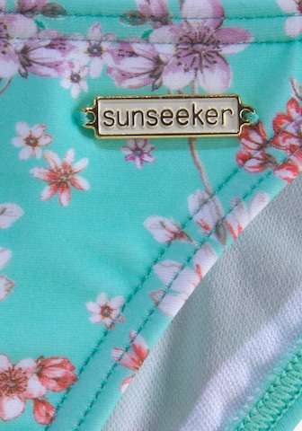 SUNSEEKER Bustier Bikini in Blauw