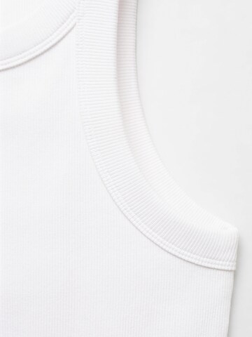MANGO Top 'BONI' in White