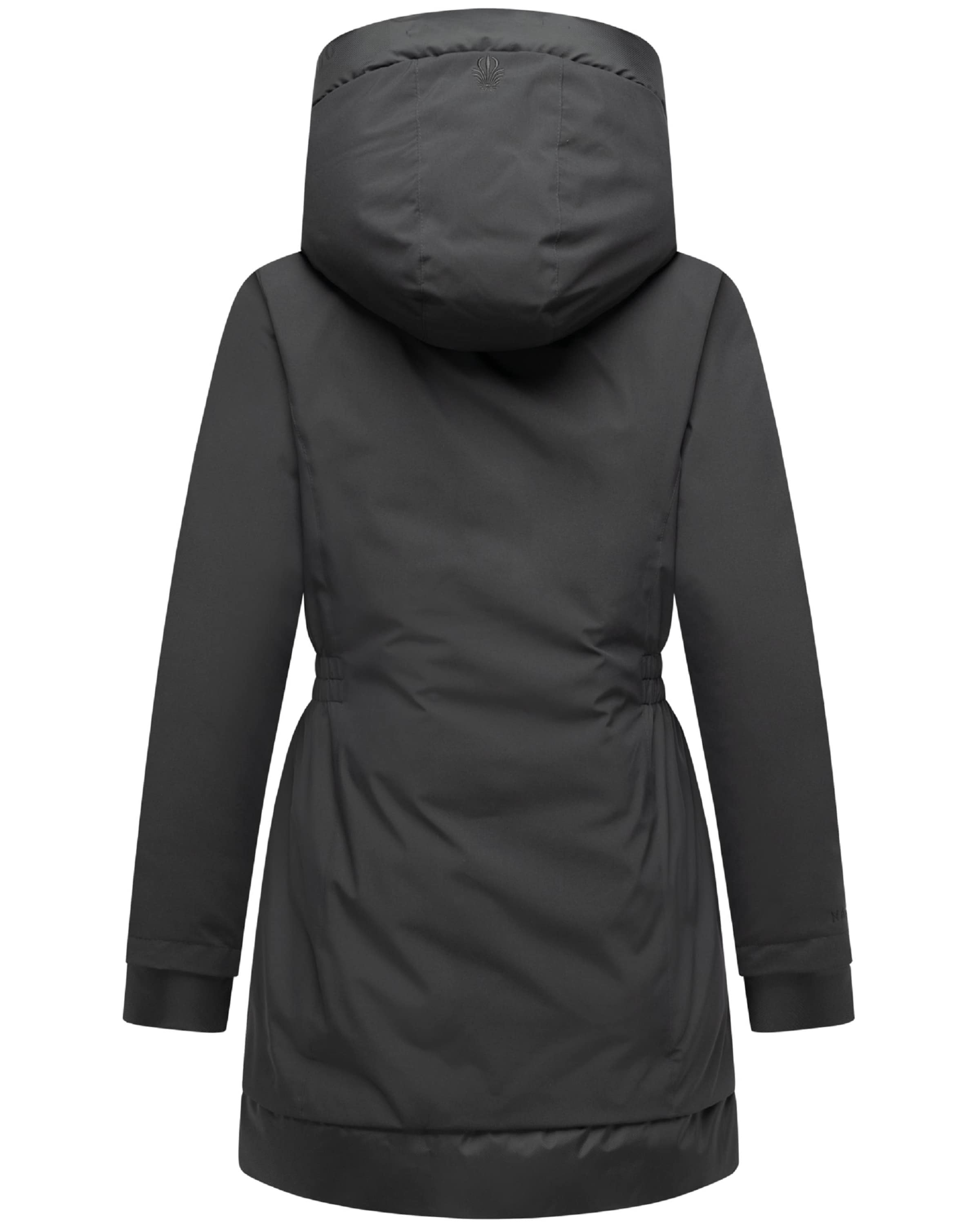 NAVAHOO Wintermantel 'Winterprinzessin 14' in Schwarz