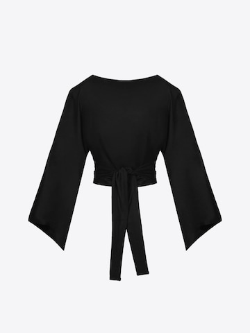 Camicia da donna 'West' di Madnezz House in nero