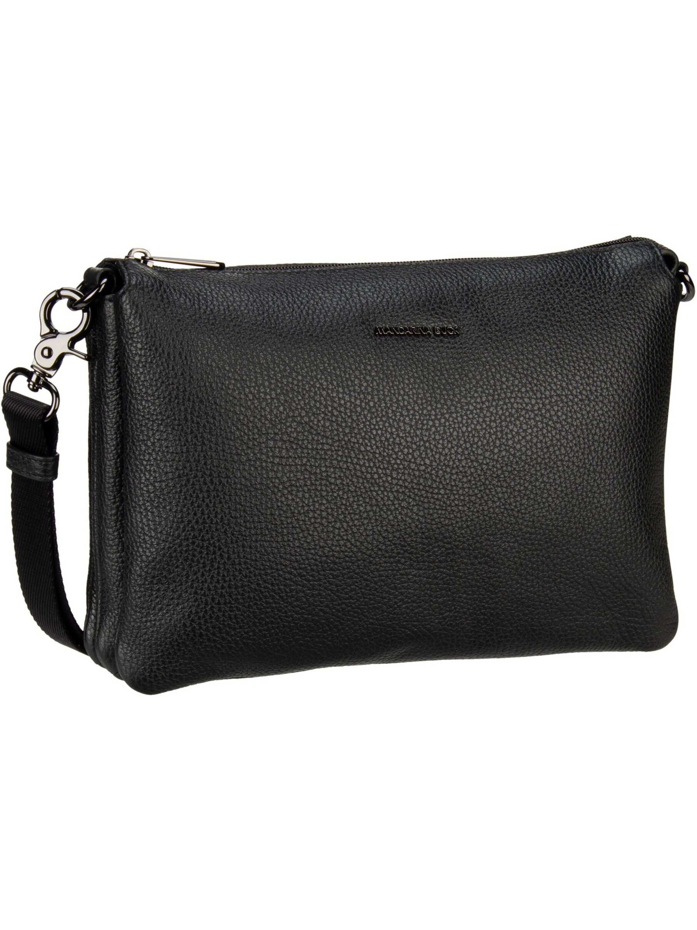 MANDARINA DUCK Umhängetasche in Schwarz: Vorderseite