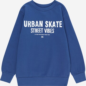 STACCATO Sweatshirt in Blauw: voorkant