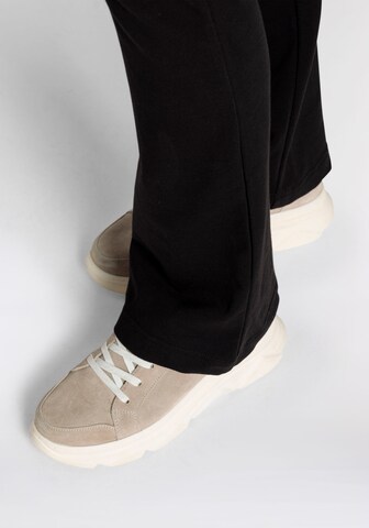 FLASHLIGHTS Boot cut Pants in Black