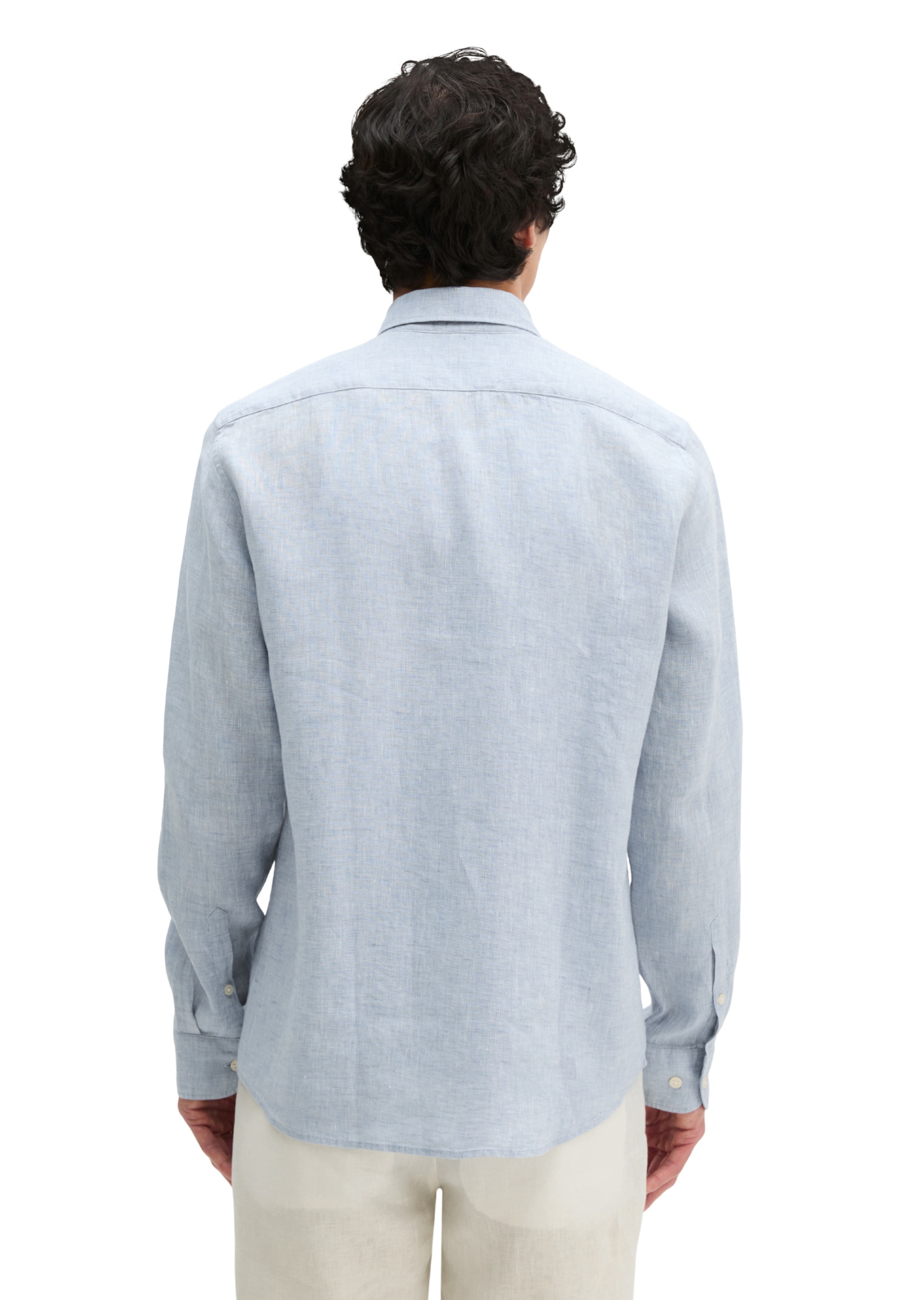 Marc O'Polo Regular fit Overhemd in Blauw