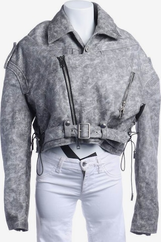 Saint Laurent Jacket & Coat in M in Grey: front