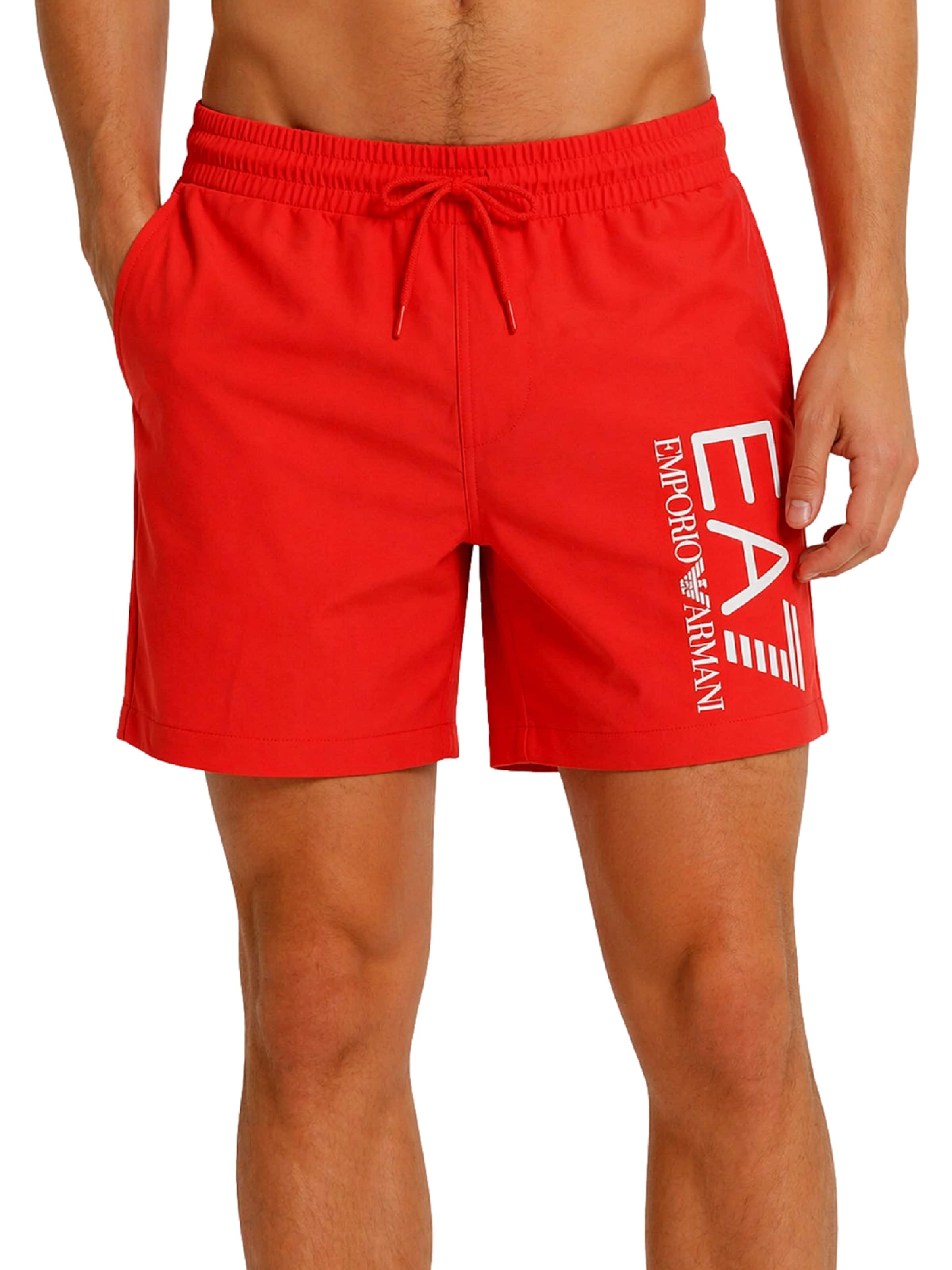 Regular Pantalon EA7 Emporio Armani en rouge : devant