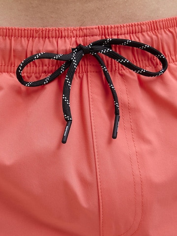 JACK & JONES Badeshorts 'JPSTMaui' i orange