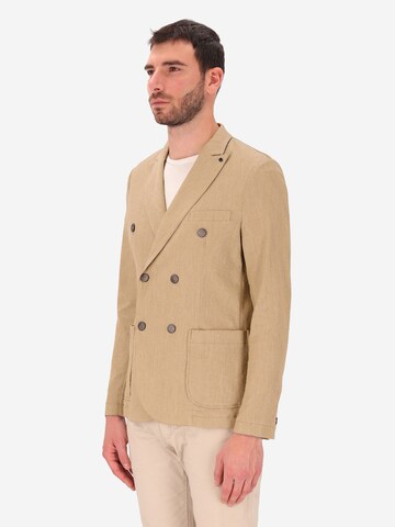 Distretto12 Regular Fit Sakko 'Lear' in Beige