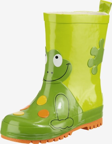 MAXIMO Rubber Boots in Green: front