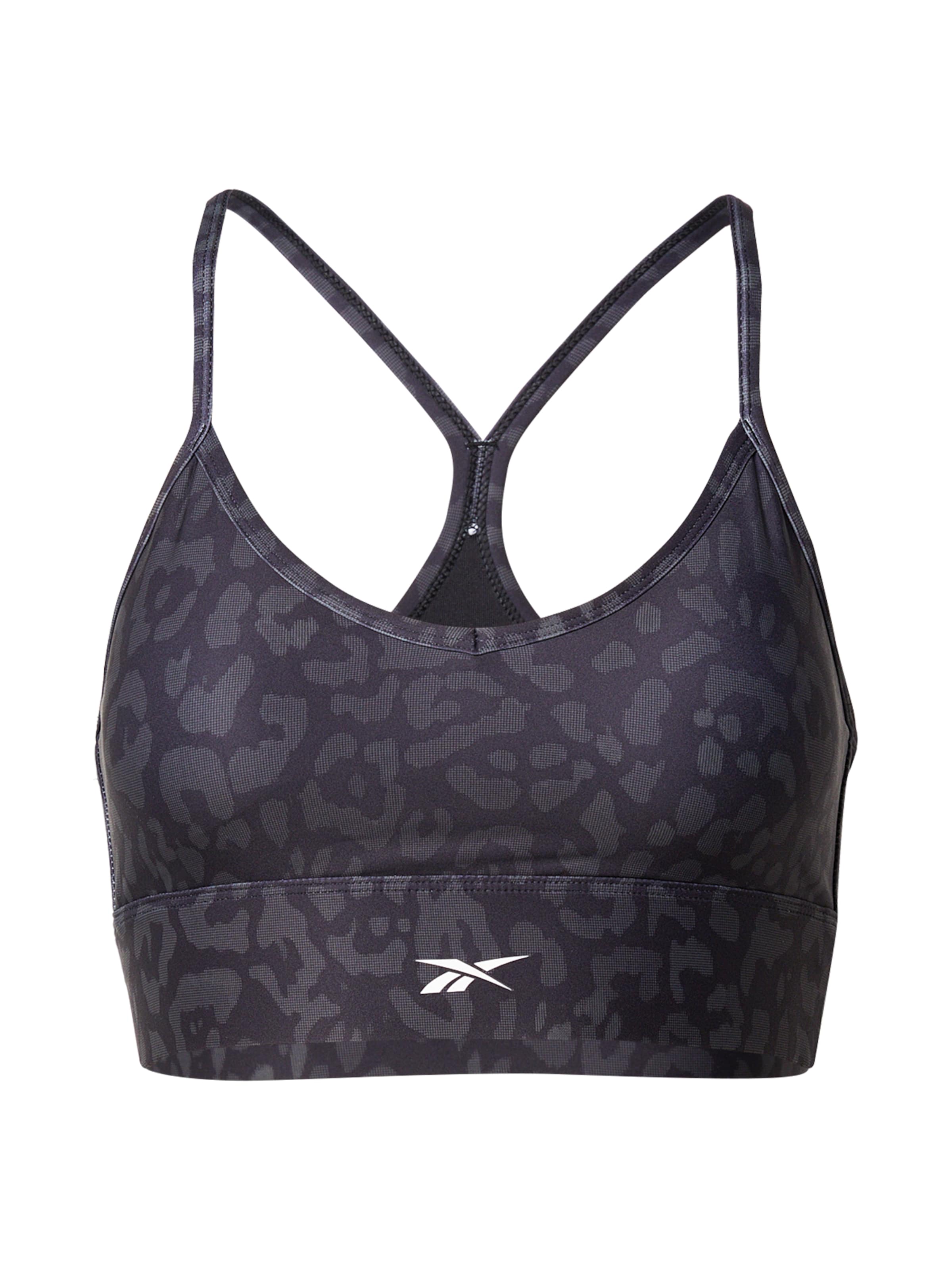 Reebok Bustier Sportmelltartók 'ID TRAIN' - fekete: elől