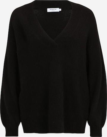 Pullover 'Irmina' di MSCH COPENHAGEN in nero: frontale