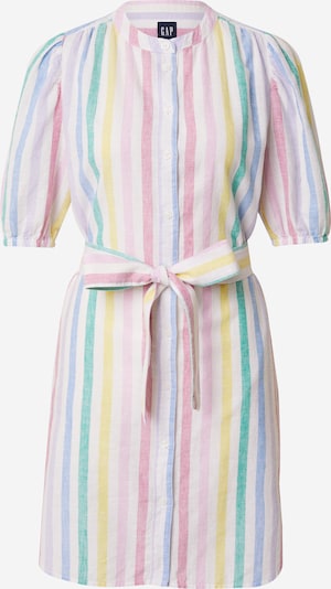 Rochie tip bluză GAP pe galben / verde / roz / alb murdar, Vizualizare produs