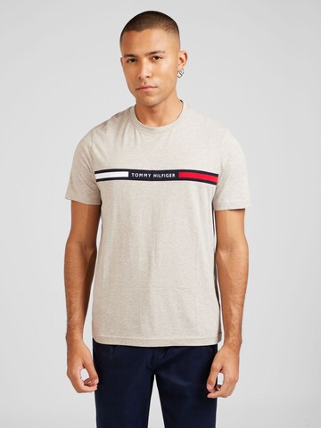 Maglietta di TOMMY HILFIGER in beige: frontale