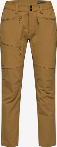 Haglöfs Outdoor Pants 'Rugged Flex' in Brown: front