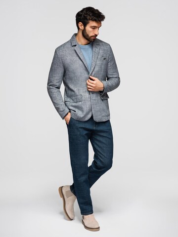 Coupe regular Veste de costume Ombre en noir
